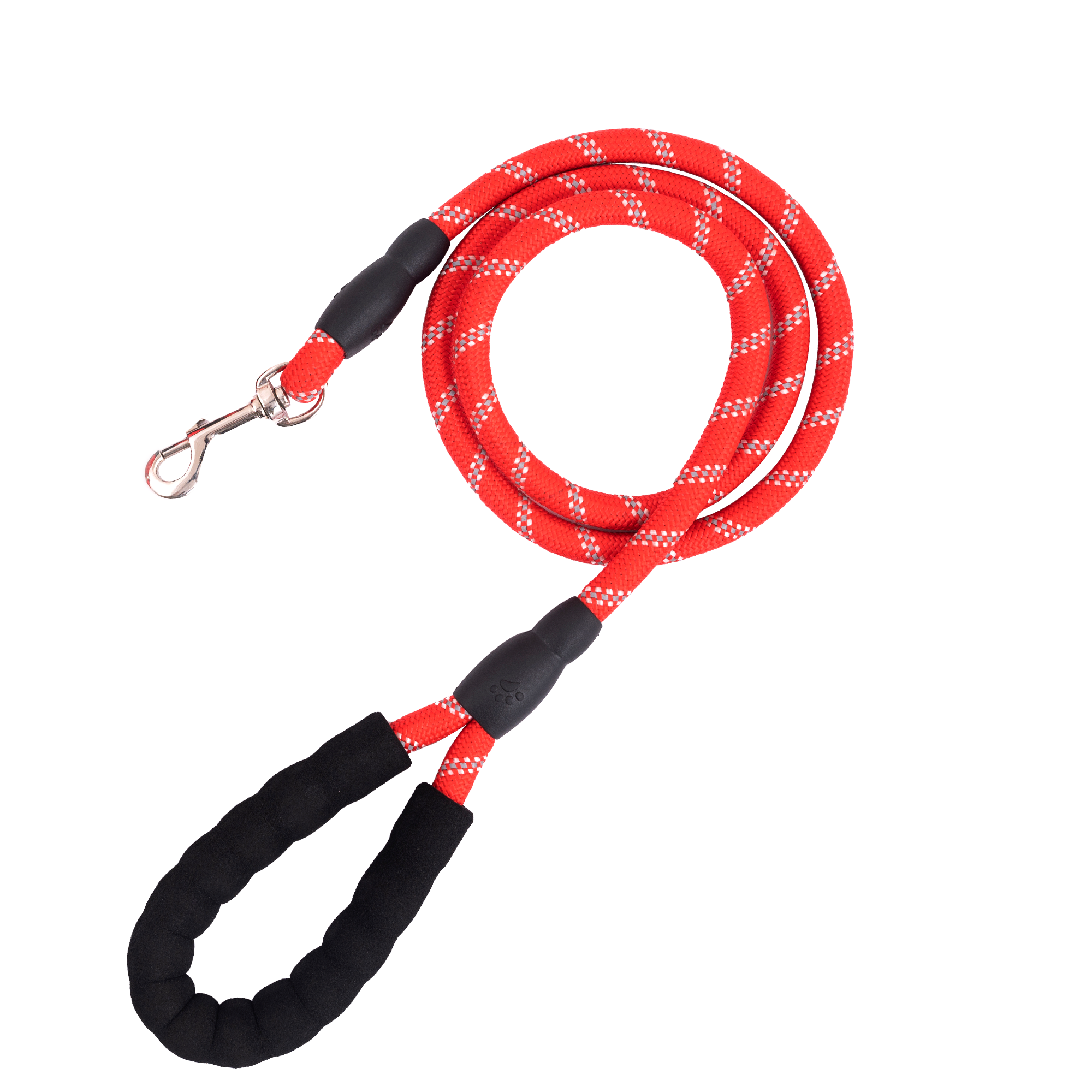ADIL’S Heavy Duty Nylon Dog Leash, Reflective Dog Leash for Medium & Large Dogs (5 Feet)